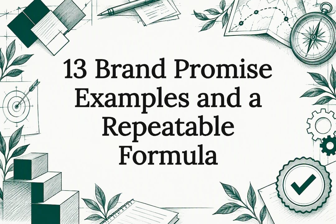 Brand promise article title card