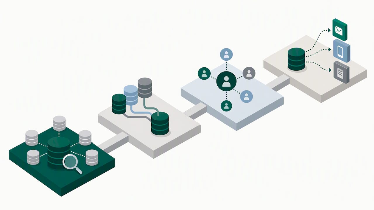 Four-stage CDP implementation path