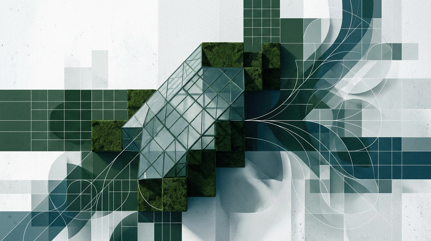 Abstract connected patterns showing a unified core expressed through varied regional forms.